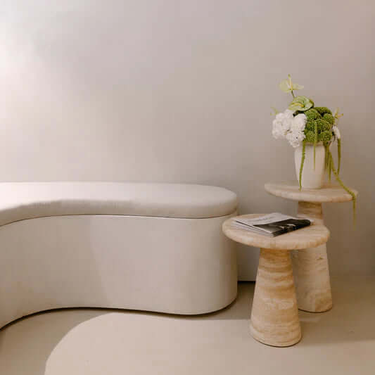 The Timeless Charm of Travertine End Tables for Your Home