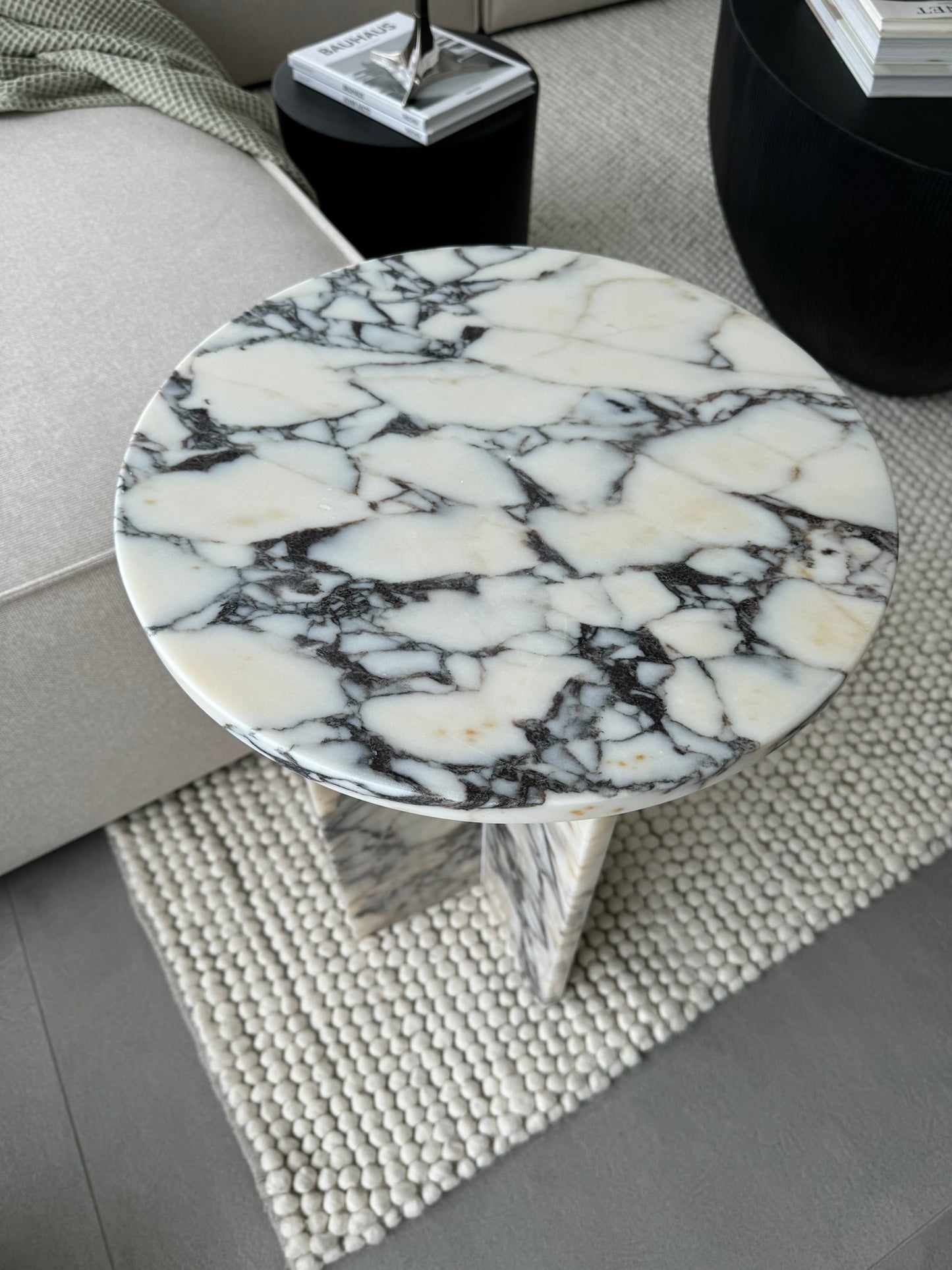 Ela Prestige Calacatta Viola Marble - Marble coffee table