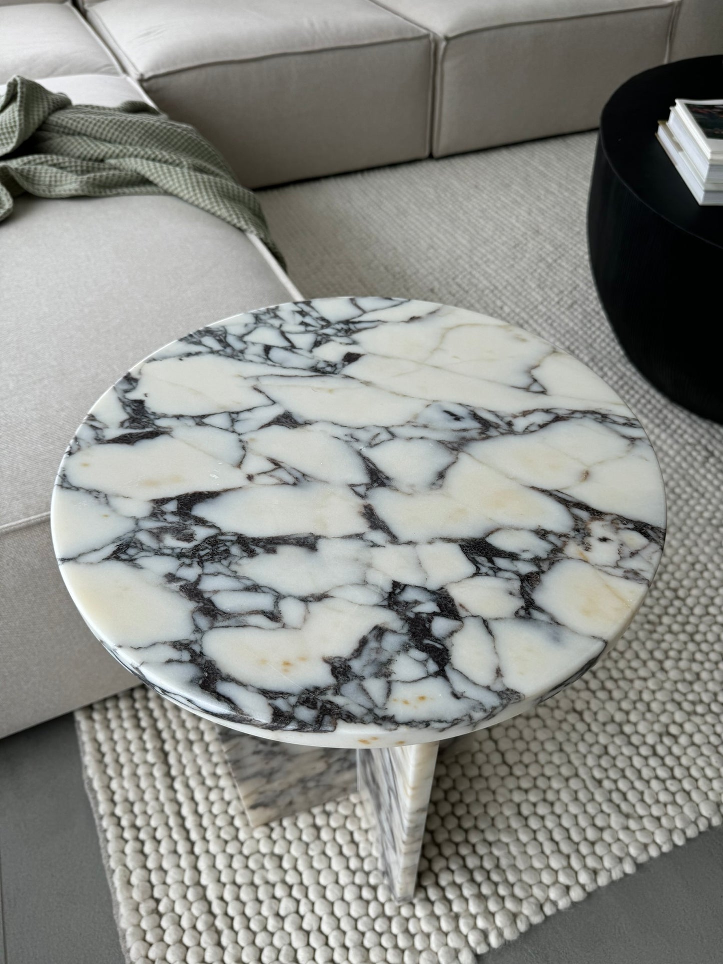 Ela Prestige Calacatta Viola Marble - Marble coffee table